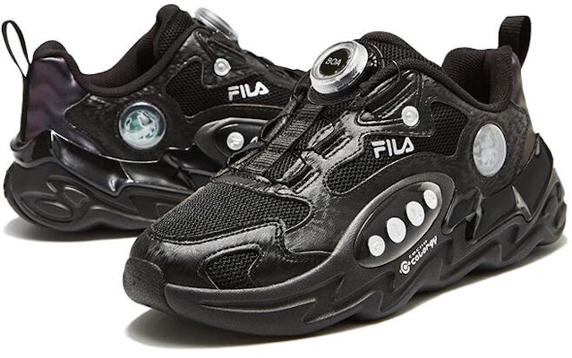 (JR) 휠라 블랙 러닝화 (Filla Beullaek Leoninghwa) K15B331106FBS Lookbook (JR) 휠라 블랙 러닝화 (Filla Beullaek Leoninghwa) K15B331106FBS