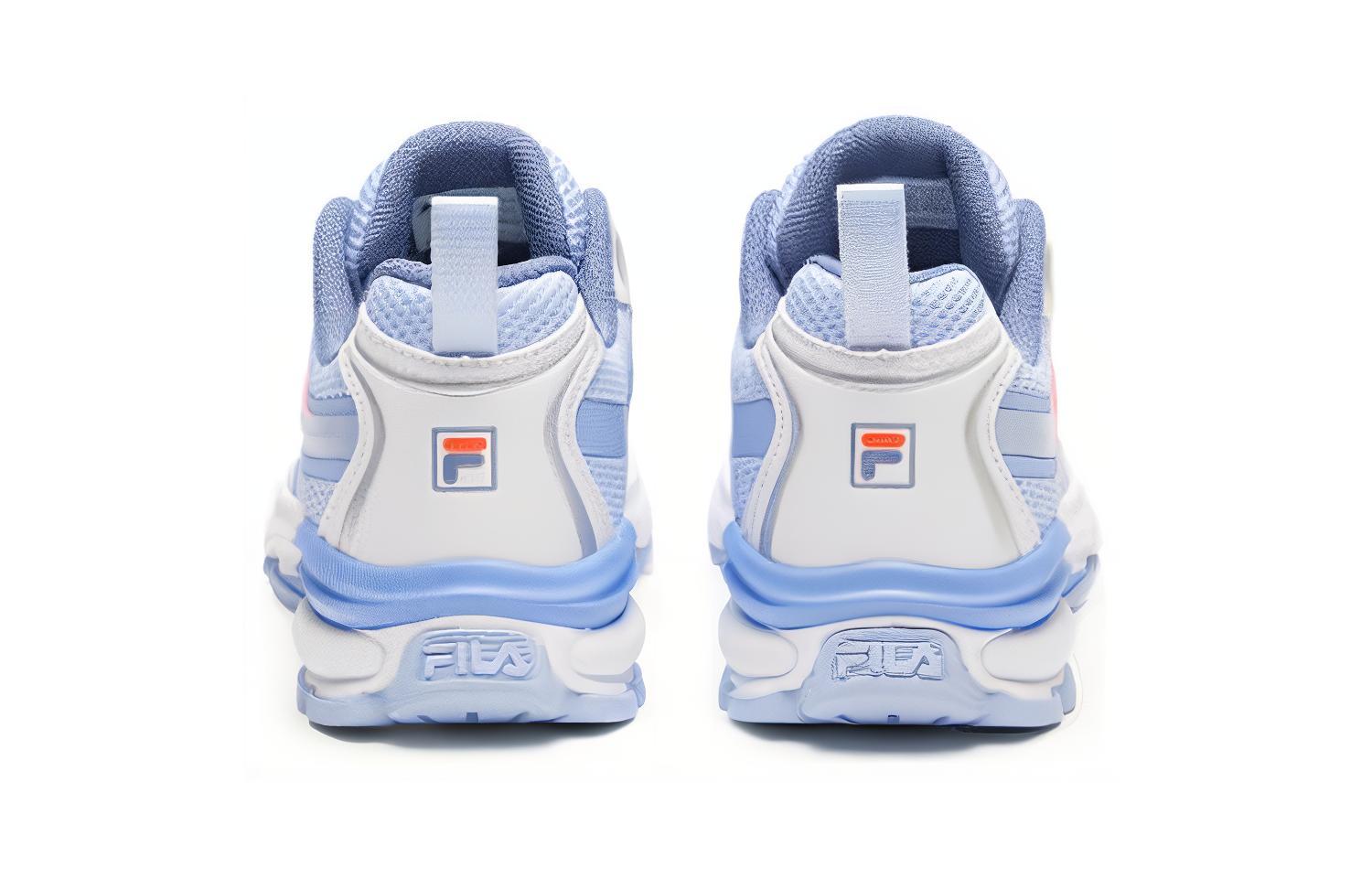 Lookbook (PS) 휠라 로우 러닝화 (블루/화이트) K14B421101PSW