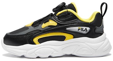 (Preschool) FILA Running Shoes Low 'Comfort Breathable Yellow Black' K14B341133FFBY (Preschool) FILA Running Shoes Low 'Comfort Breathable Yellow Black' K14B341133FFBY