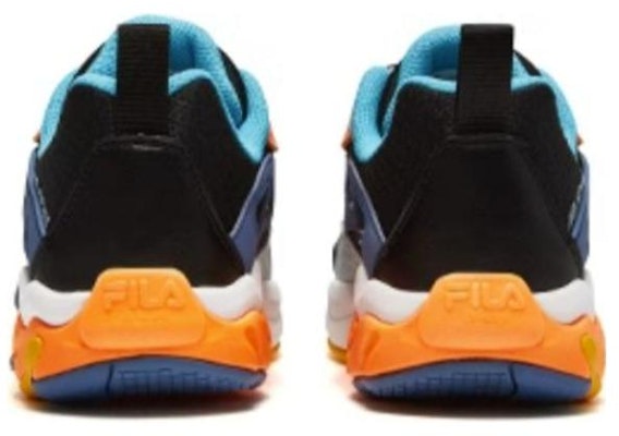 (Youth) FILA Sportswear Sneakers 'Black Blue Orange' K15B331103FBI Shop (Youth) FILA Sportswear Sneakers 'Black Blue Orange' K15B331103FBI