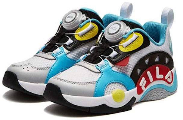 (PS) Zapatillas Deportivas FILA para Correr 'Blanco Azul Negro' K14B331104FBL Lookbook (PS) Zapatillas Deportivas FILA para Correr 'Blanco Azul Negro' K14B331104FBL