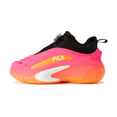 (Youth) FILA Fashion Running Sneakers 'Pink Orange'