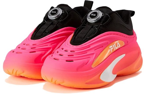 (Youth) FILA Fashion Running Sneakers 'Pink Orange' K15B241107FSB Order (Youth) FILA Fashion Running Sneakers 'Pink Orange' K15B241107FSB