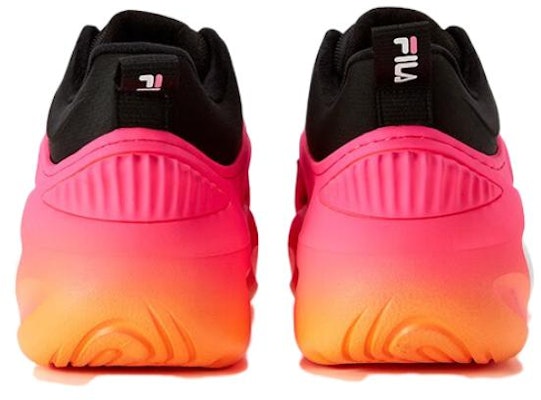 (Youth) FILA Fashion Running Sneakers 'Pink Orange' K15B241107FSB Shop (Youth) FILA Fashion Running Sneakers 'Pink Orange' K15B241107FSB
