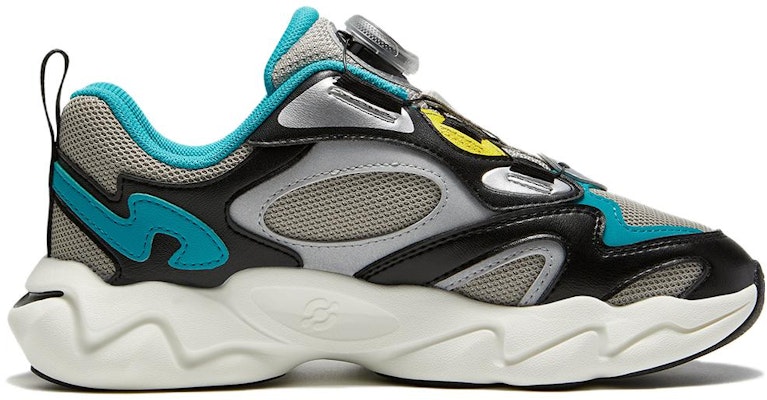 (Youth) FILA Retro Running Shoes 'Grey Black Blue' K15B341106FSB Order (Youth) FILA Retro Running Shoes 'Grey Black Blue' K15B341106FSB