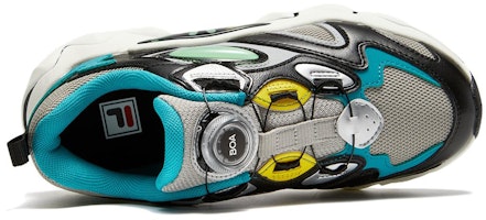 (JR) Kasut Lari Retro FILA 'Kelabu Hitam Biru' K15B341106FSB Shop (JR) Kasut Lari Retro FILA 'Kelabu Hitam Biru' K15B341106FSB