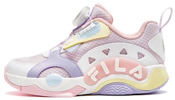 (Preschool) FILA Running Shoes Low 'Light Purple White' K14B331104FLW (Preschool) FILA Running Shoes Low 'Light Purple White' K14B331104FLW