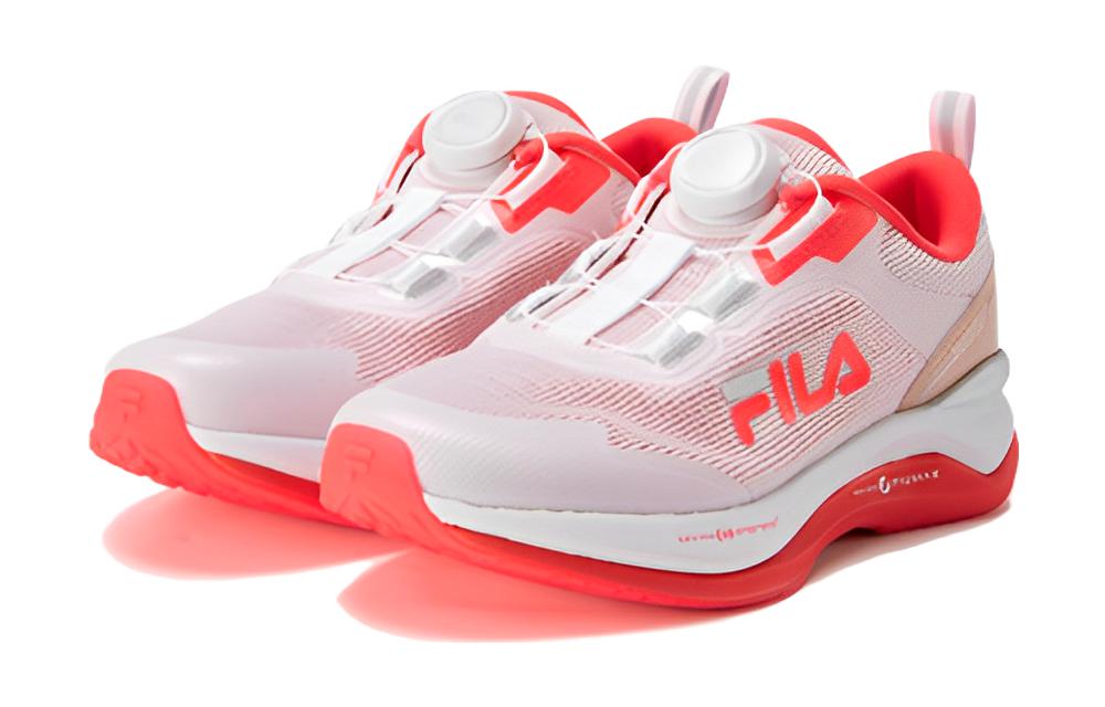 Lookbook 兒童 FILA 斐樂 防滑耐磨 低筒 跑步鞋 粉橙