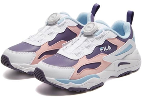 (JR) Kasut Sukan FILA Klasik 'Putih Merah Jambu Biru' K15B341191PWP Lookbook (JR) Kasut Sukan FILA Klasik 'Putih Merah Jambu Biru' K15B341191PWP