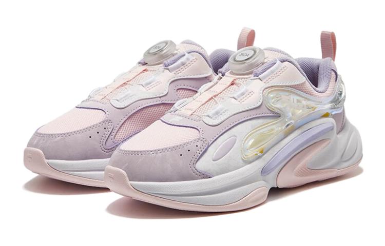 (Youth) FILA WHALE II Sneakers 'Pink Purple White' 圖 2