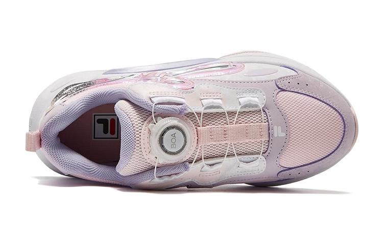 (Youth) FILA WHALE II Sneakers 'Pink Purple White' 圖 4