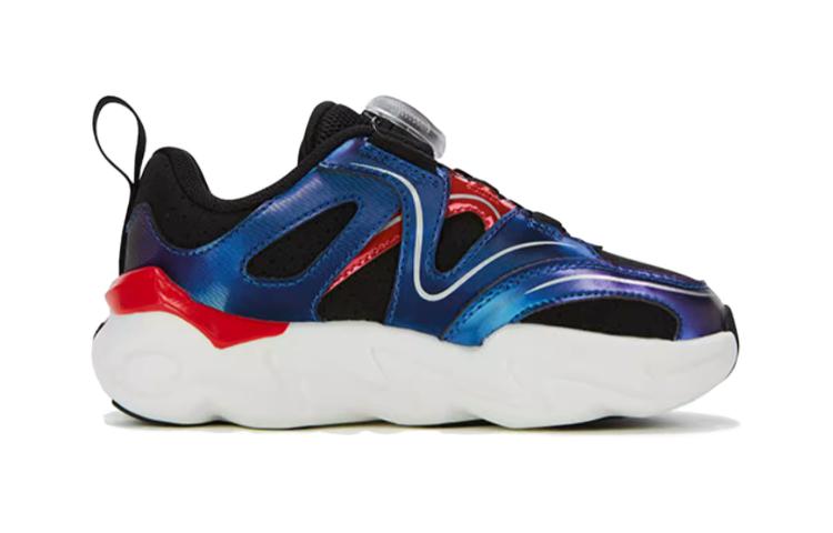 Order 中童 FILA斐樂 運動舒適 耐磨 低幫 兒童跑步鞋 黑標準白