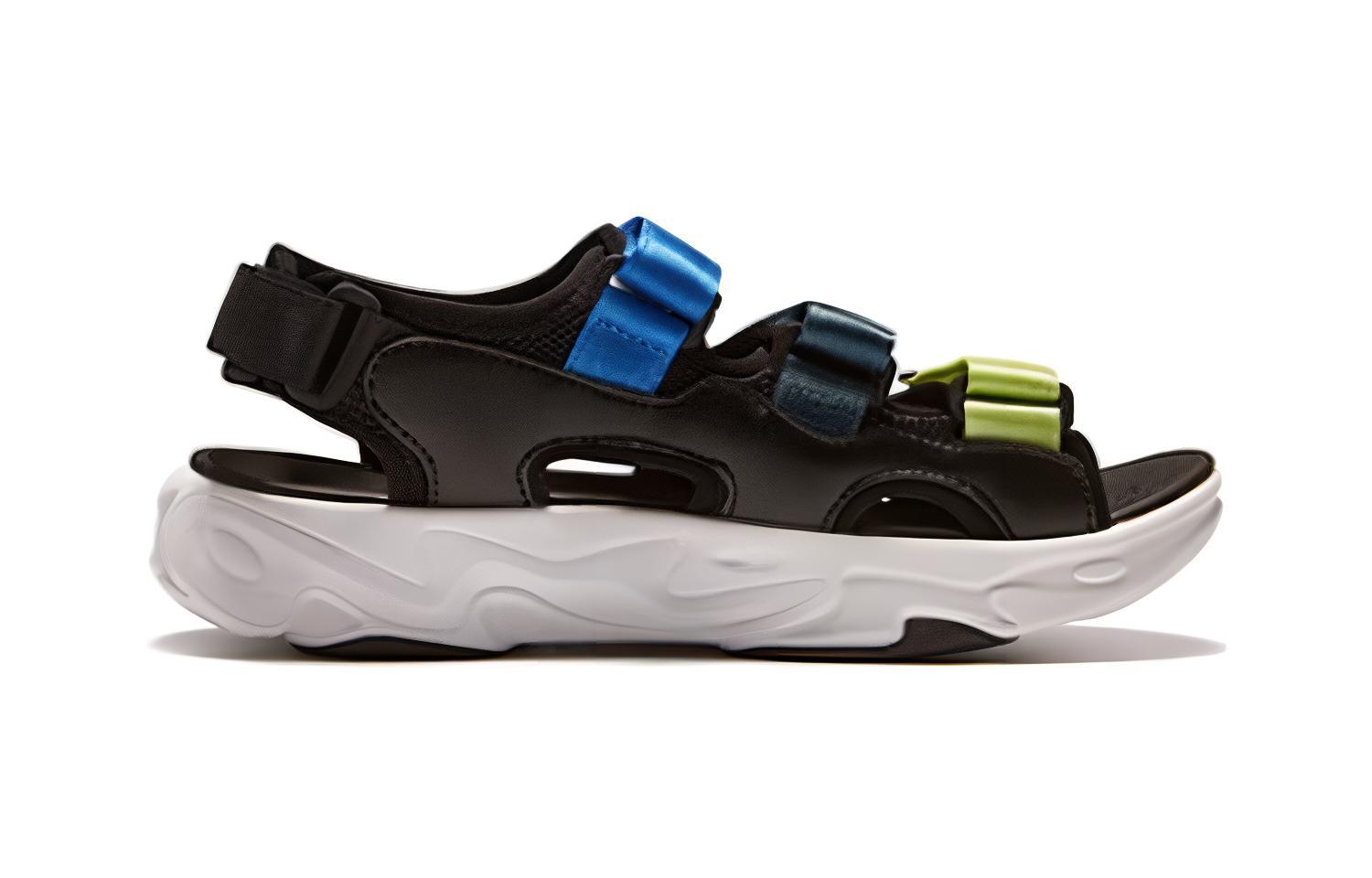 Order (PS) 휠라 블랙블루 샌들 (FILA Black Blue Sandal) K15B321801FBK