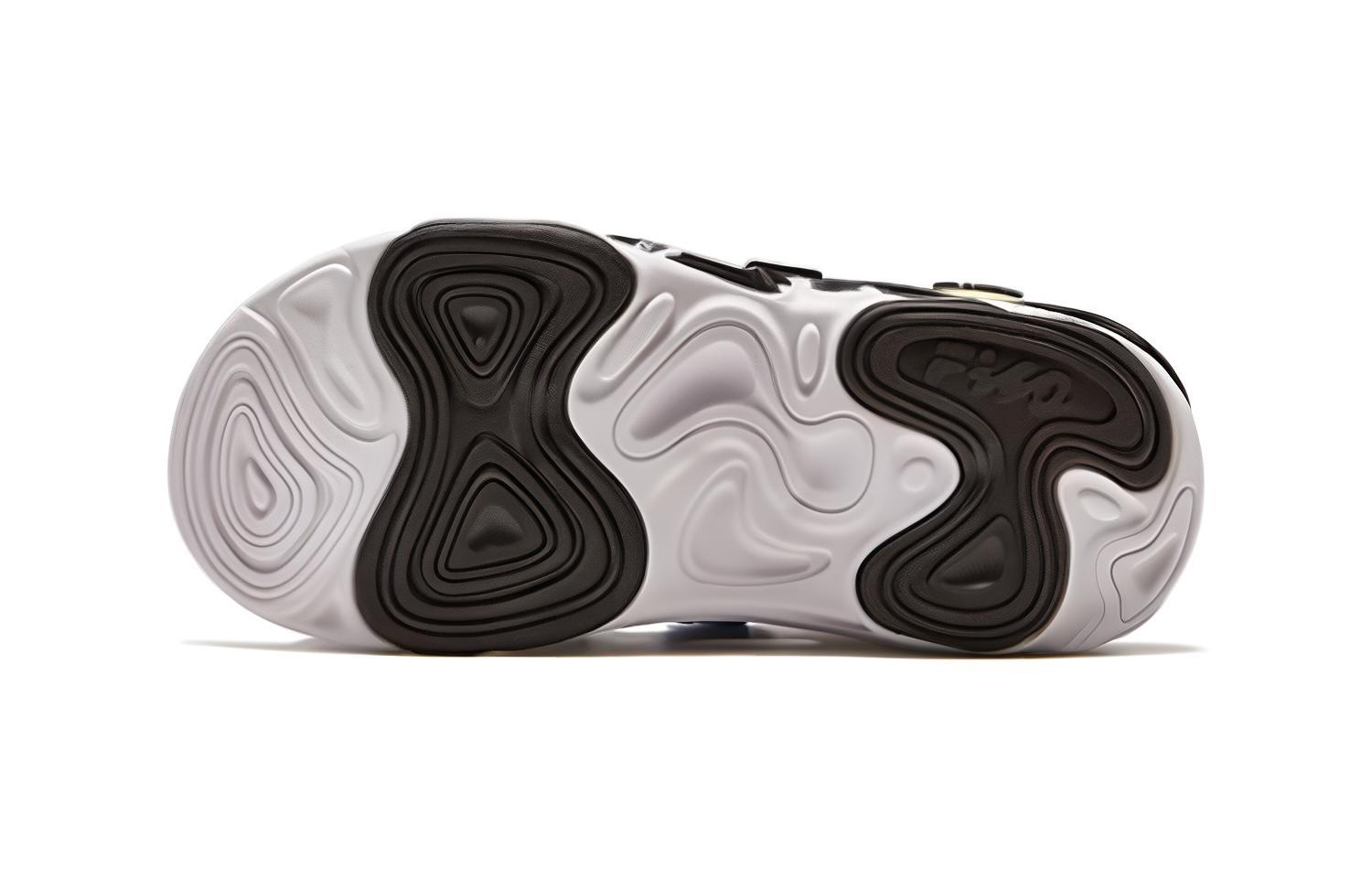 Purchase (PS) 휠라 블랙블루 샌들 (FILA Black Blue Sandal) K15B321801FBK