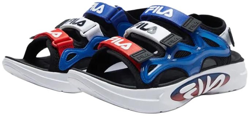 (PS) 휠라 샌들 블랙/블루 (Filla Sandal Black/Blue) K15B423801-FBP Order (PS) 휠라 샌들 블랙/블루 (Filla Sandal Black/Blue) K15B423801-FBP