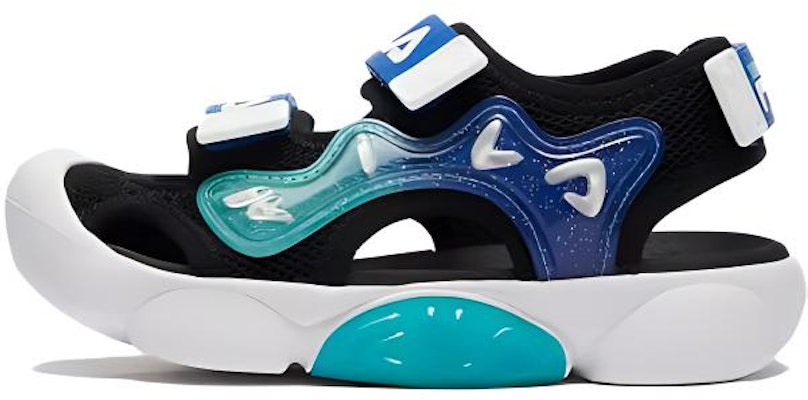 (PS) FILA Sandal 'Hitam Biru Menyala' K14B423801FBP Buy (PS) FILA Sandal 'Hitam Biru Menyala' K14B423801FBP