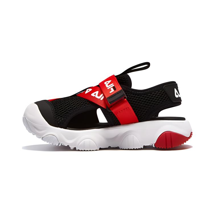 Buy (PS) FILA 凉鞋 '黑火红' K14B321803FBF