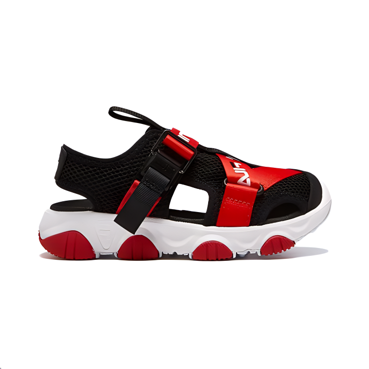 (PS) FILA Sandal 'Black Fire Red' 圖 2