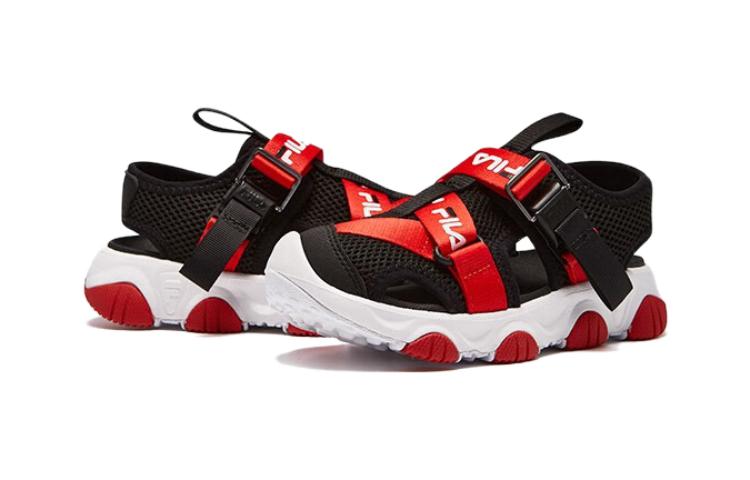 (PS) FILA Sandal 'Black Fire Red' 圖 4