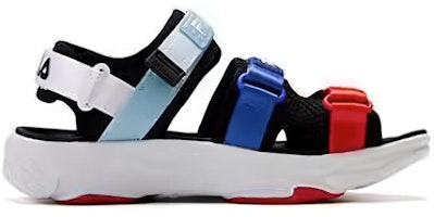 大童 FILA斐樂 防滑耐磨 潮流舒適 防踢減震兒童涼鞋 黑火紅 Order 大童 FILA斐樂 防滑耐磨 潮流舒適 防踢減震兒童涼鞋 黑火紅