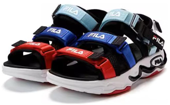 (PS) Sandal FILA 'Hitam Merah Api' K15B222810PBR Lookbook (PS) Sandal FILA 'Hitam Merah Api' K15B222810PBR