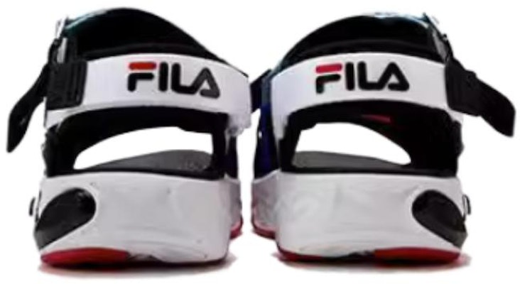 (PS) Sandal FILA 'Hitam Merah Api' K15B222810PBR Shop (PS) Sandal FILA 'Hitam Merah Api' K15B222810PBR