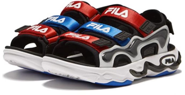 (Preschool) FILA Sandal 'Black Flame Red' K15B321801FBF Lookbook (Preschool) FILA Sandal 'Black Flame Red' K15B321801FBF