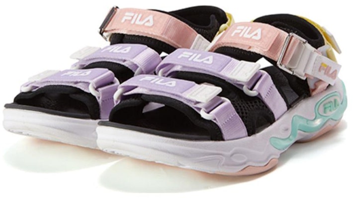 (Preschool) FILA Sandal 'Black Pink' K15B222810PFBP Lookbook (Preschool) FILA Sandal 'Black Pink' K15B222810PFBP