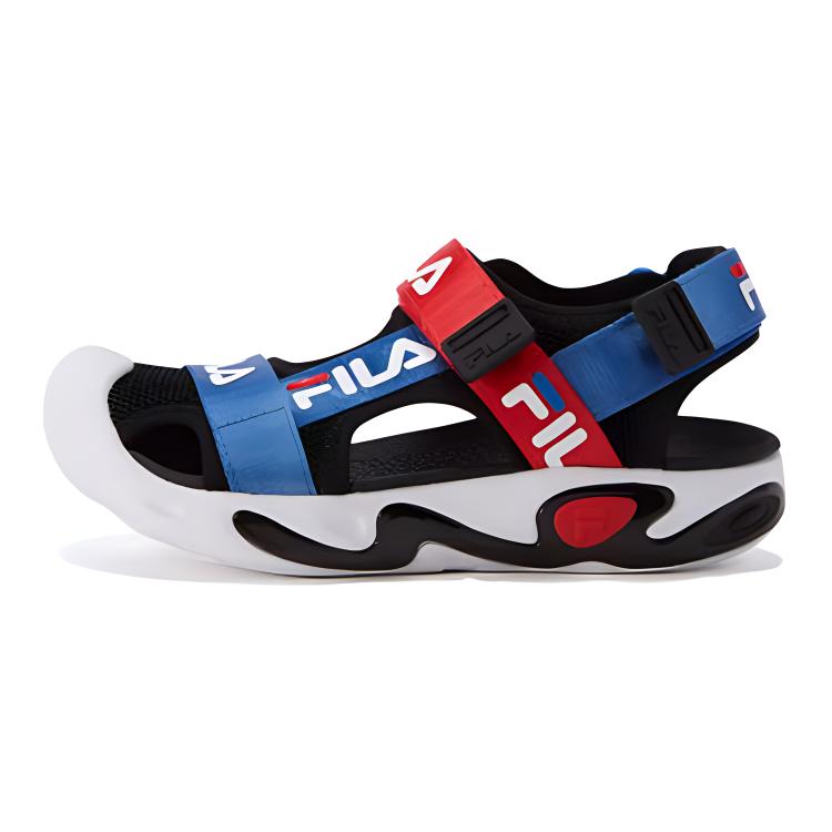 (Preschool) FILA Sandal 'Black Red' K14B222803PBR