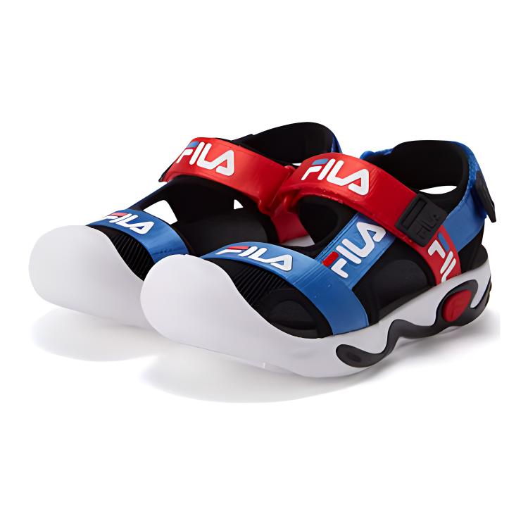 Lookbook (Preschool) FILA Sandal 'Black Red' K14B222803PBR