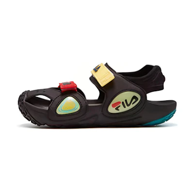 (PS) FILA Sandal 'Black Red'