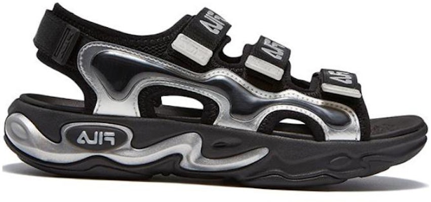 (Preschool) FILA Sandal 'Black Silver Grey' K15B321801FBS Order (Preschool) FILA Sandal 'Black Silver Grey' K15B321801FBS