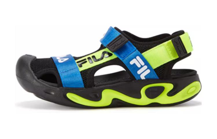 (Preschool) FILA Sandal 'Black Yellow' K14B222803PBY