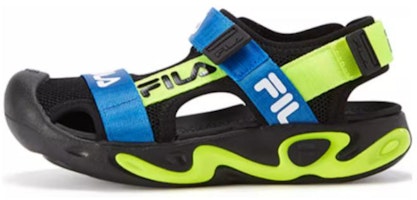 (Preschool) FILA Sandal 'Black Yellow' K14B222803PBY (Preschool) FILA Sandal 'Black Yellow' K14B222803PBY