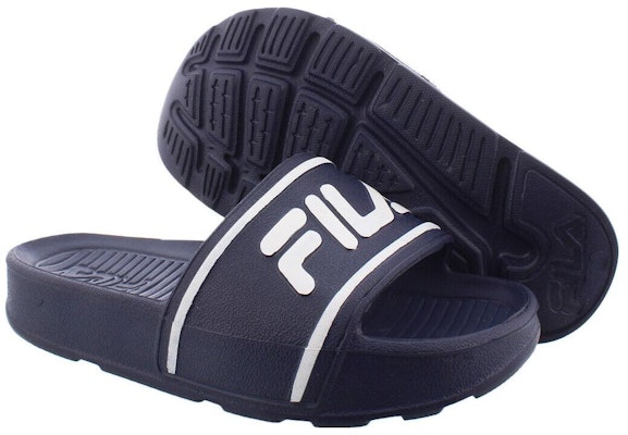 (PS) Sandal FILA 'Keselesaan Biru' 3SM00001-426 Shop (PS) Sandal FILA 'Keselesaan Biru' 3SM00001-426