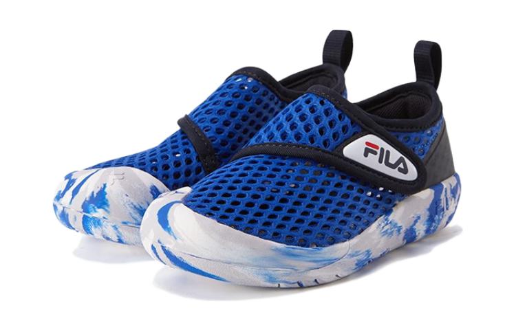 Lookbook 兒童 FILA斐樂 舒適 透氣輕便兒童涼鞋 藍色