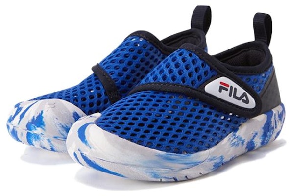 兒童 FILA斐樂 舒適 透氣輕便兒童涼鞋 藍色 Lookbook 兒童 FILA斐樂 舒適 透氣輕便兒童涼鞋 藍色