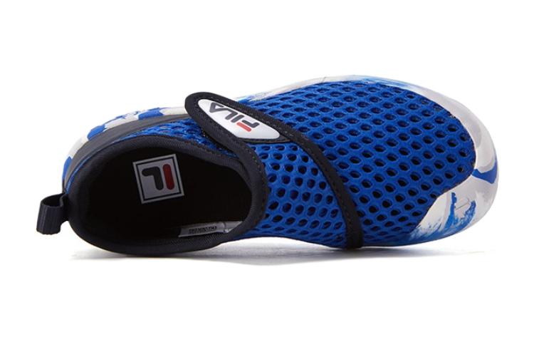 Shop 兒童 FILA斐樂 舒適 透氣輕便兒童涼鞋 藍色