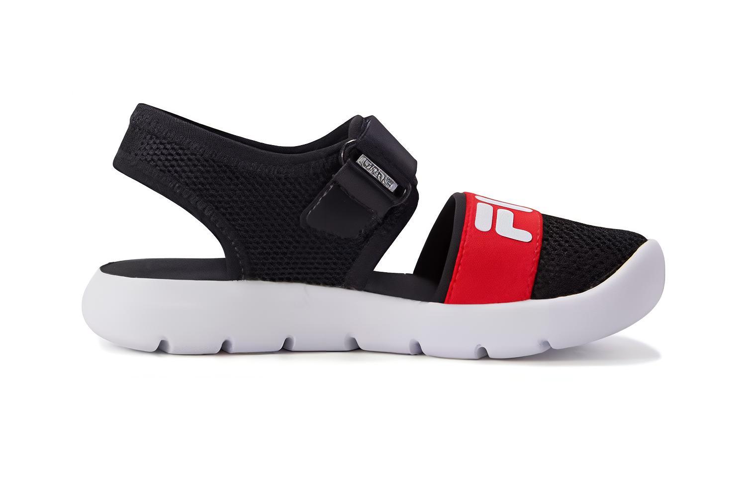 Order 中童 FILA斐樂 休閒舒適 透氣輕便兒童涼鞋 傳奇藍