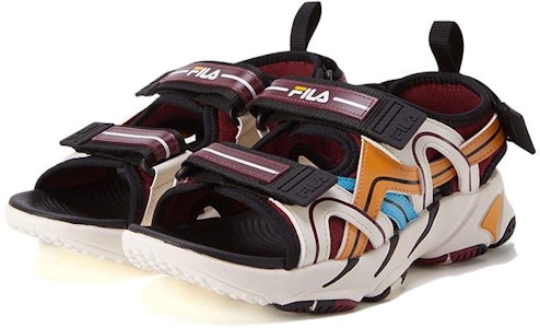 大童 FILA斐乐 舒適 輕便透氣兒童涼鞋 紅黑白 Order 大童 FILA斐乐 舒適 輕便透氣兒童涼鞋 紅黑白