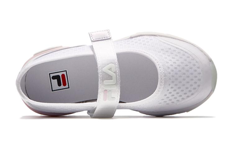 Lookbook (PS) 휠라 샌들 '화이트 블루' K14G321401FWI