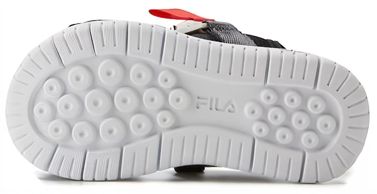 中童 FILA 斐樂 防滑耐磨兒童涼鞋 黑紅 Shop 中童 FILA 斐樂 防滑耐磨兒童涼鞋 黑紅