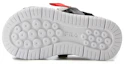 Shop 中童 FILA 斐樂 防滑耐磨兒童涼鞋 黑紅