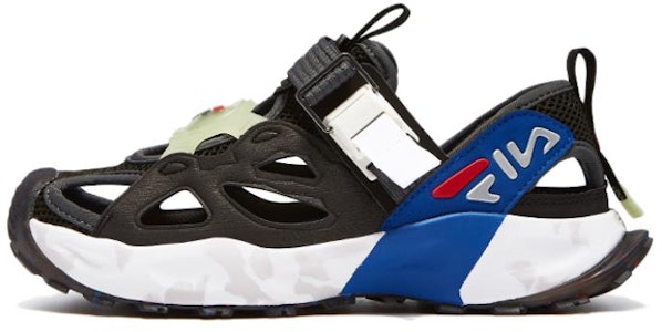 (PS) 휠라 샌들 블랙/화이트/블루 K15B322601FBM Buy (PS) 휠라 샌들 블랙/화이트/블루 K15B322601FBM