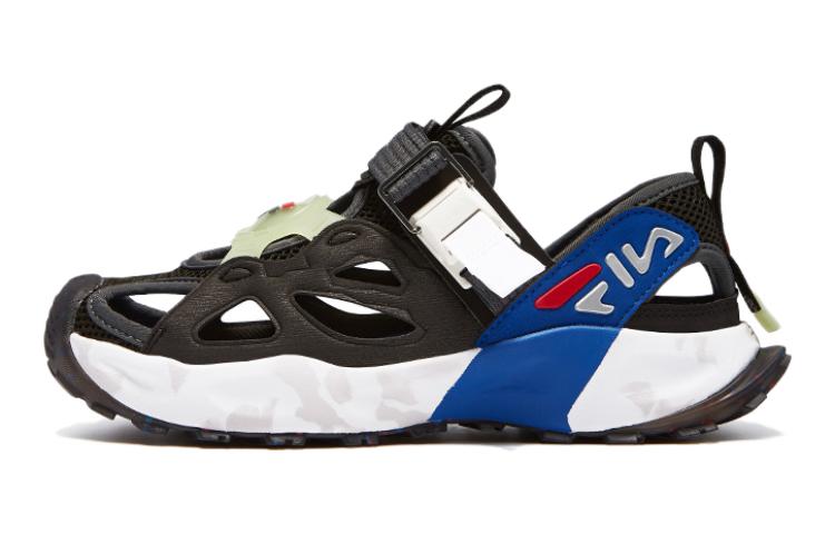 (Preschool) FILA Sandals 'Black White Blue' K15B322601FBM