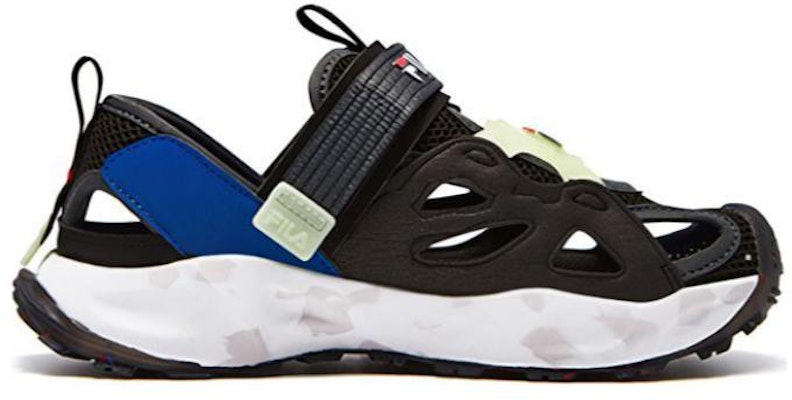(Preschool) FILA Sandals 'Black White Blue' K15B322601FBM Order (Preschool) FILA Sandals 'Black White Blue' K15B322601FBM