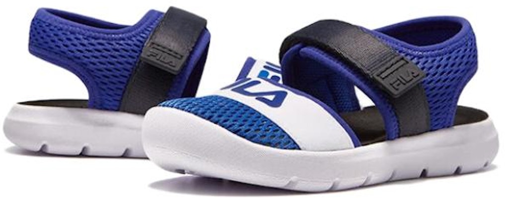 (Preschool) FILA Sandals 'Blue White' K14B022807PBW Lookbook (Preschool) FILA Sandals 'Blue White' K14B022807PBW