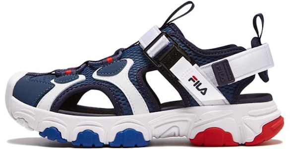 (PS) 휠라 컴포트 블루 샌들 (Fila Comfort Blue Sandals) K15B321802FEP Buy (PS) 휠라 컴포트 블루 샌들 (Fila Comfort Blue Sandals) K15B321802FEP
