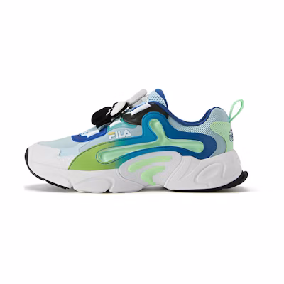 (PS) FILA Shaun the Sheep Running Shoes 'White Blue Green'