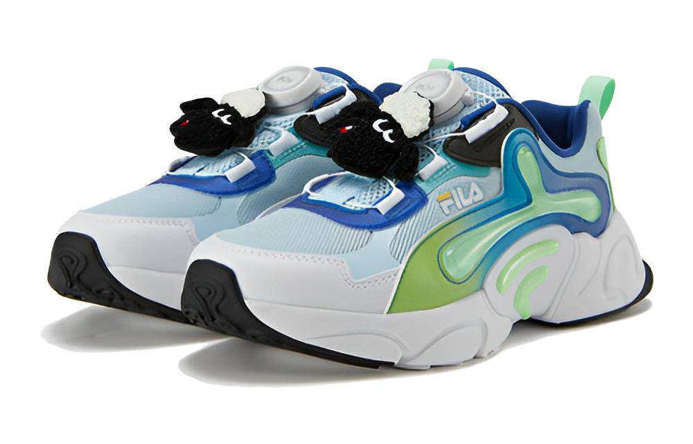 (PS) FILA Shaun the Sheep Running Shoes 'White Blue Green' 圖 3